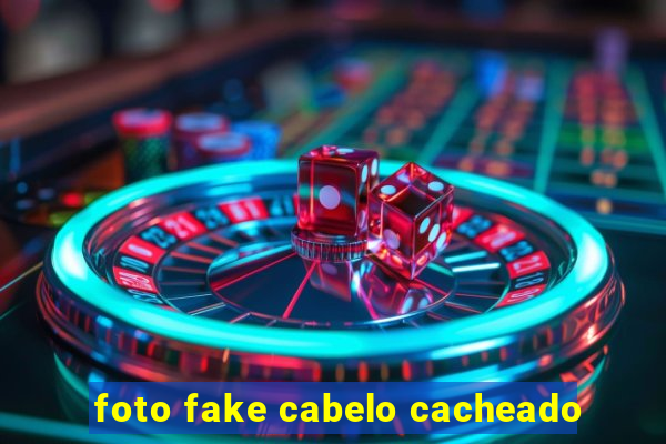 foto fake cabelo cacheado